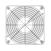 Sunon PB-12 ກະຕ່າງປ້ອງກັນພັນຂອງພັນສະຫນາມພັນ, 120mm, ພລາສຕິກ