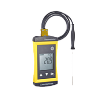 Senseca G1200-T3-WPT3 ເຄື່ອງວັດອຸນຫະພູມຕອບສະໜອງໄວ (-65.0 ... 1200.0 °C, immersion probe, Ø3 mm)