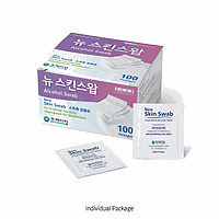 Daihan medical DM.Swa2007 MediTop® ຜ້າອ້ອມມືຖື Isopropanol ທີ່ໃຊ້ເທົ່າໃດ, 개별포장 뉴스킨스왑 이소프로판올 100매