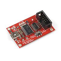 SparkFun PGM-09825 ຜູ້ຂຽນໂປຣແກຣມ - ຜູ້ຂຽນໂປຣແກຣມ AVR ພື້ນຖານການປະມວນຜົນຂອງ Processor ຮູບແບບກະເປົາ