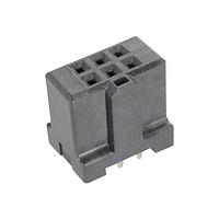 HARTING 09195067824741 Receptacles SEK/IDC THR/SMC Low Profile straight female, 4.5mm tails, 6pin, PL3, 400pc reel