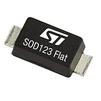 STMicroelectronics STPST1H100ZFY ຕົວຄວບຄຸມ Schottky ລະບົບລົດຍນະຍານ 100 V, 1 A ຕົວຄວບຄຸມພະລັງງານ Schottky Trench