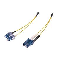 HARTING 33012410030033 Harting SC/LC ສາຍສົ່ງແສງໃສ່ເສັ້ນໃຍວ, SC Duplex ເປັນ LC Duplex, SM 9/125um OS2, 3.0m