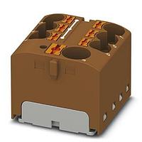 PHOENIX CONTACT 3273998 ບລອກທເີມິນອລທາມບຣິວ DIN Rail PTFIX 10/6X4-G BN