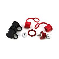 Littelfuse JBPT0002Z-NC ອຸປະກອນເພີ່ມຕື່ມ Fuse Junction Block 3/8" Pass Thru Stud BLK