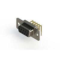 EDAC 630-M09-240-BN1 ຕົວເຊື່ອມ D-Sub - ຕົວເຊື່ອມ D-Sub ມຸມຂວາ ຄວາມໜາແບບມາດຕະຖານ
