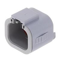 Amphenol SINE Systems ATP06-4S-CAP ອຸປະກອນເພີ່ມຝາຝຸ່ນປຸ່ມ 4 ຕໍ່ສີເທົາ