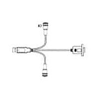 Omron Automation and Safety V420-WU8X-1M ອຸປະກອນເສີມ CBL, DB15 TO USB/IO, EXT PWR