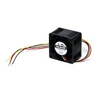 Sanyo Denki 9HV0612P1J001 ພັນລະຫັດ Axial Axial Fan, 60x60x38mm, 12VDC, 66.4CFM, ຄວາມດັນສະຖາຕິສູງ, Rib, Ball, Tach/PWM