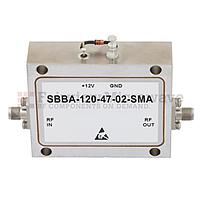 Fairview SBUA-400-12-010-K 50 MHz to 40 GHz, Broadband Amplifier using USB Control with 10 dBm, 12 dB Gain and 2.92mm