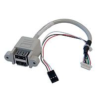 AAEON UP EP-CBUSB10PFL01 ສາຍແປງ UART USB 2.0 10P HDR CABLE BLK 150MM