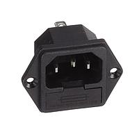 Kobiconn 161-R3015-E ພວງຮັບ C14 IN+FUSE HOLD SCW