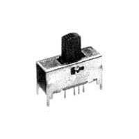 Alcoswitch - TE Connectivity MSSA2350 ສະວິດ DP3T UPRIGHT SILVER