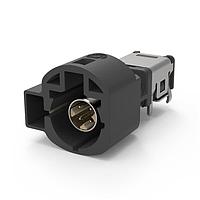 Raydiall Automotive R195.660.A00 ຕູ້ກ່ອງ PCB ມຸມຂວາ ປັດແລະປະຕິບັດ LVDS HSD+2 ຂາພະລັງງານ PCB header coding A