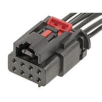 Molex 205926-0110 ກອງປົງ MCAT MPWR REC HSG 8CKT KEY A W/CPA BLK