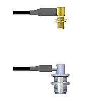 Amphenol Custom Cable Q-2R01S0008084i ສາຍສະບັບ RF SMA-RJB/N-RJB RG58 84I