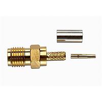 Pomona Electronics 72954 ຕົວເຊື່ອມ SMA JACK STRAIGHT CRIMP, RG174, 188, 316