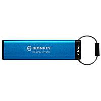 Kingston IKKP200C/8GB USB 3.2 8GB USB-C IronKey Keypad 200C, FIPS 140-3 ລະດັບ 3 (ກຳລັງລໍຖ້າ) AES-256