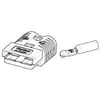 AMP Connectors - TE Connectivity 1604043-3 Power to the Board KIT 175A 2AWG ແດງ