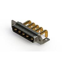 EDAC 629-5W5-250-4TC ຕູ້ຕິດຕໍ່ D-Sub ປະສົມມຸມຂວາ ຕູ້ຕິດຕໍ່ພະລັງງານ Combo D-Sub