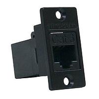 Switchcraft NHRJ45D6B ຕິດຕັ້ງພາກສ່ວນ RJ45 FT ສູງແຄບ Pnl Mnt Conn CAT6
