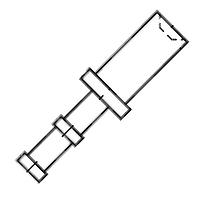 Mill-Max 2305-2-00-44-00-00-07-0 ຂາຂໍ້ມູນ Terminal, Turret 300u AG OVER CU