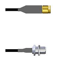 Amphenol Custom Cable Q-3G027000M108i ສາຍສະບັບ RF SMA-SP/N-SJ LMR24 108I