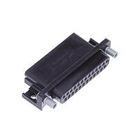 AMP Connectors - TE Connectivity 5747461-6 ຮີເຊບເຕິເຄວລ HD-20 RCPT 25P RA 590 FFSCRLK