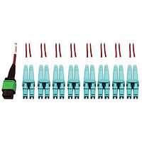 Tripp Lite N846D-05M-16EMG ເສັ້ນໄຟເບີອອບຕິກ 5M 16STRD MPO/APC OM4FIBCBL