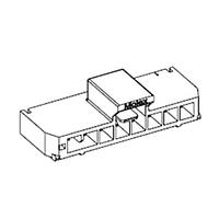 Molex 105430-2107 Shrouded NANO-FIT HDR SMT RA SGL 7CKT TIN WHT