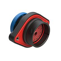 Amphenol SINE Systems AHDP02-24-14PR-BRA ຕົວເຊື່ອມ 14 ຕຳແໜ່ງ ຕິດຕັ້ງບົດປະຕູ