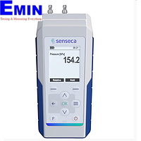 Senseca PRO 215-5 ແຮງດັນຄວາມແຕກຕ່າງຂອງມືຖື, integr. ເຊັນເຊີ, ຈໍສະແດງຜົນກາຟິກ (-2000 ... +2000 hPa; 1 hPa)