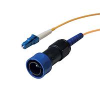 Bulgin PXF4050BAH ສາຍເສັ້ນແສງໄຟເບີ Fiber Optic Cable Assemblies Flex to LC fiber conn 300M OM1