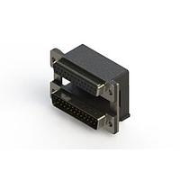 EDAC 664-025-664-00A ຕູ້ສະຫນອງ Dual Port D-Sub ມຸມຂວາ ຕູ້ສະຫນອງ Dual Port D-Sub