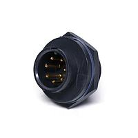 Amphenol LTW ABD-07RMMS-LC7001 ຕົວເຊື່ອມ Ceres, ຂະໜາດມາດຕະຖານ, ເປັນພລາສຕິກ, 5A, 07 ເຂົ້າປິນ, ຕົວເຊື່ອມຜູ້ຊາຍ, ຕົວຕິດຕໍ່ຜູ້ຊາຍ, ຮູບກ້ອງ, ລະດັບລັອກ 2 ຈຸດ, ການບົດຫຼອດ, ຕົວຮັບ, IP67