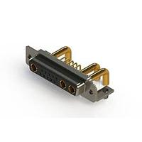 EDAC 630-13W3650-4T3 ຕູ້ຕິດຕໍ່ D-Sub ປະສົມມຸມຂວາ ຕູ້ຕິດຕໍ່ພະລັງງານ Combo D-Sub