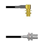 Amphenol Custom Cable Q-2P0040003084i ສາຍສະບັບ RF SMA-RJB/BNC-SJB G174 84I