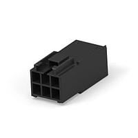 AMP Connectors - TE Connectivity 176285-9 ປຸກແຟບແລະປະຕູຮັບໄຟ AC AMP UNIVERSAL POWER CAP 6P
