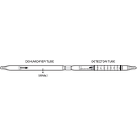 Kitagawa 721 ທໍ່ເຄື່ອງກວດຈັບທີ່ໃຊ້ກັບປໍ້າຕົວຢ່າງອາກາດ (0.05-1.0ppm, Toluene)