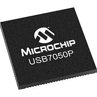 Microchip Technology USB7050P-I/KDX ອິນເຕີເຟສ USB IC 4 ພອດ USB3.2 Gen1 - ພອດ PD upstream, ພອດ PD Type-Cs ແລະ TypeAs downstream (ອຸນຫະພູມອຸດສາຫະກຳ)