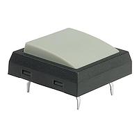 NKK Switches JF15SP4H ປຸ່ມກົດສະແດງສີຫາກ .697 D ສີເທົາ KEYPAD