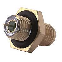 HUBER+SUHNER 22_SMA-50-0-12/111_NY ຕົວເຊື່ອມ SMA ຕົວຮັບສະຕຣາຍດເບີລເຮດ (f)