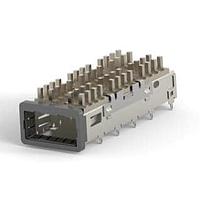 AMP Connectors - TE Connectivity 1888968-2 ຊຸດກະຕ່າຍ QSFP ພ້ອມກັບ SAN HS ຢູ່ຫຼັງບ່ອນກວງ