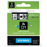DYMO 63020733 Labelmanager D1 ເທບສີດຳ/ຈະແຈ້ງ (9mm x 7m)