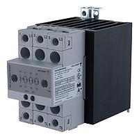 Carlo Gavazzi RGC3A60A25KKE ຣີເລຍສ໌ສະເລດເສດ 3-ໂພນ ຕິດຕັ້ງບໍລິສັດ DIN-rail SSR, ສະແກນຜ່ານສະຖານະ Zero-cross, ກຳລັງແຮງງານ (Ue): 42 - 660 Vac (1200 Vp), ກຳລັງກວດສອບ (Ie): 25 Aac, ກຳລັງຄວບຄຸມ (Uc): 20 - 275 Vac / 24 - 190 Vdc, ມີການປ້ອງກັນເກີນແຮງແລ້ວ