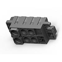 AMP Connectors - TE Connectivity 2212320-1 ຕໍ່ຕັ້ງພະລັງງານຫນັກ FORGE, ASSY PIN, 2#0 4#4-0#8-1#12-1#22