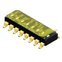 Diptronics EMR-07-T-V-T/R ສະຫນັບ DIP ສະຫນັບ Dip switch End Stackable