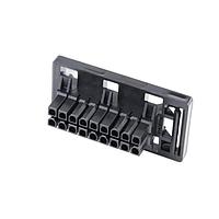 Molex 44516-0009 ຮາກຮອງປະຕູສົດ 4.2MM 18CKT RECP HSG DR PNL MNT