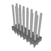 Samtec HTSW-107-15-T-D ພິນເຮດເດີຮອງຮ້ອນສູງ ສະແຕຣິບພິນເຮດເດີ PCB