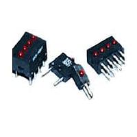 Dialight 555-4401F ຕົວບອກກະແຜ່ນວົງຈອນ LED ເຫຼືອງກະຈາຍແຈ້ງ